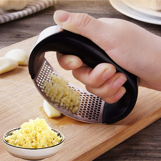 Garlic Press Household Manual Curve