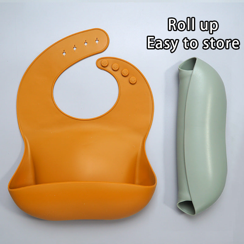 Waterproof Silicone with Food Catcher