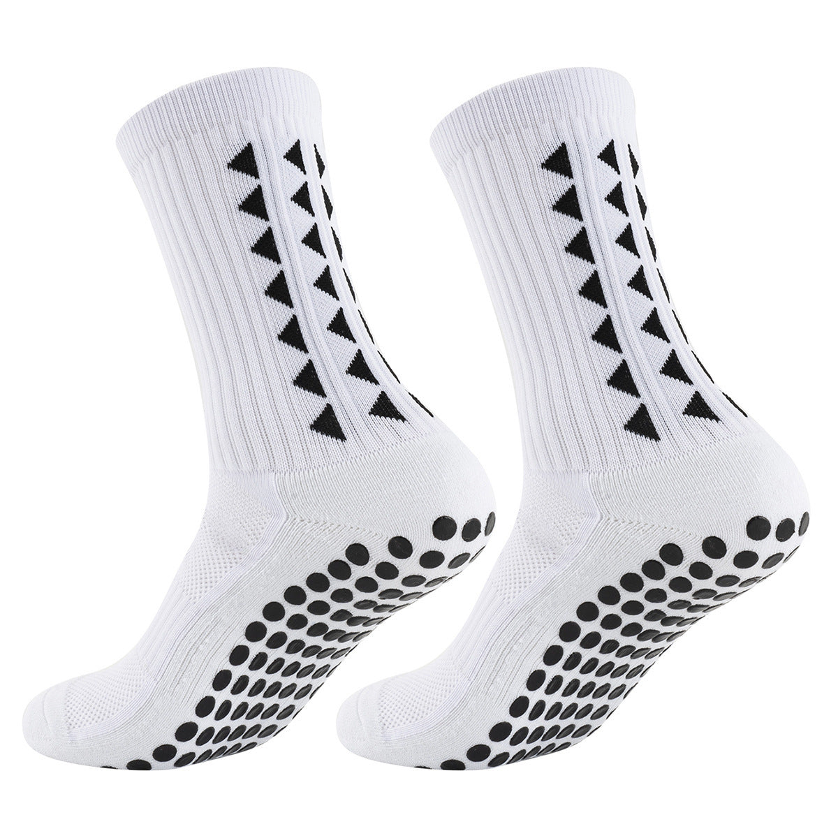 Chaussettes de sport mi-mollet pour football