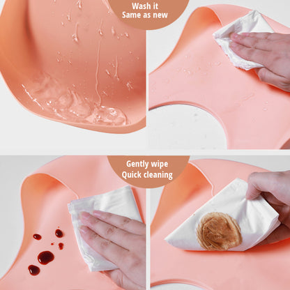 Waterproof Silicone with Food Catcher