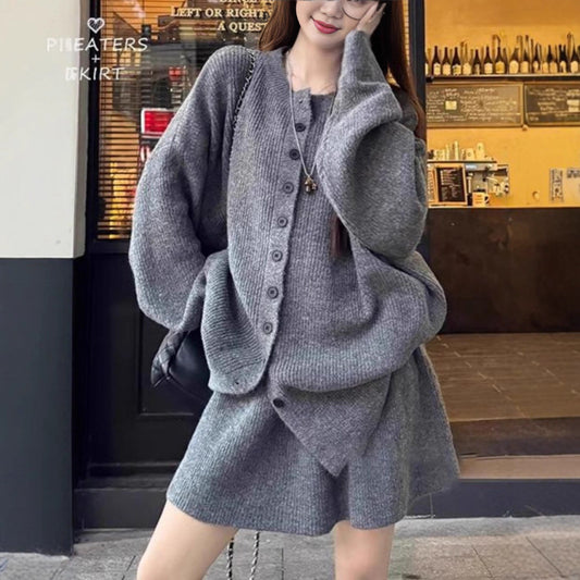 Knitted Two-piece Set