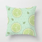 Fruit Print Cushion Cover