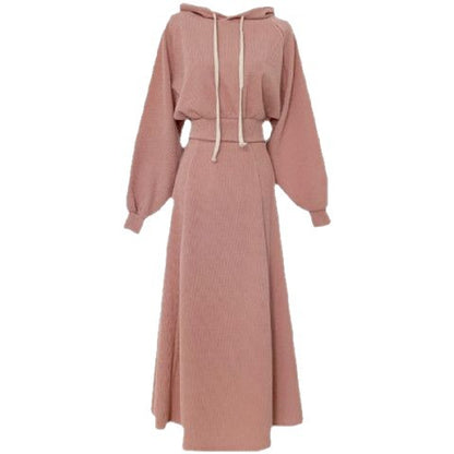 Casual Sweatshirt And Skirt Set