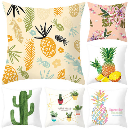 Fruit Print Cushion Cover