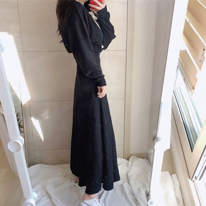 Casual Sweatshirt And Skirt Set