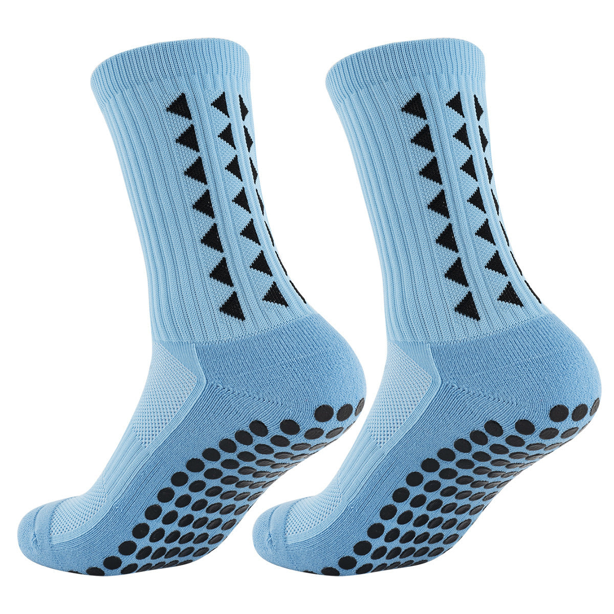 Chaussettes de sport mi-mollet pour football