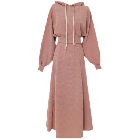 Casual Sweatshirt And Skirt Set